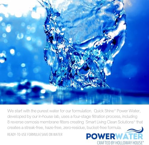  Quick Shine Spray Mop Kit for No Batteries Required Quick & Easy Cleaning | 16oz Safer Choice Multi-Surface Floor Clean