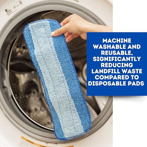  Quick Shine Spray Mop Kit for No Batteries Required Quick & Easy Cleaning | 16oz Safer Choice Multi-Surface Floor Clean